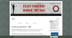 Desktop Screenshot of electronic-body-music.eu